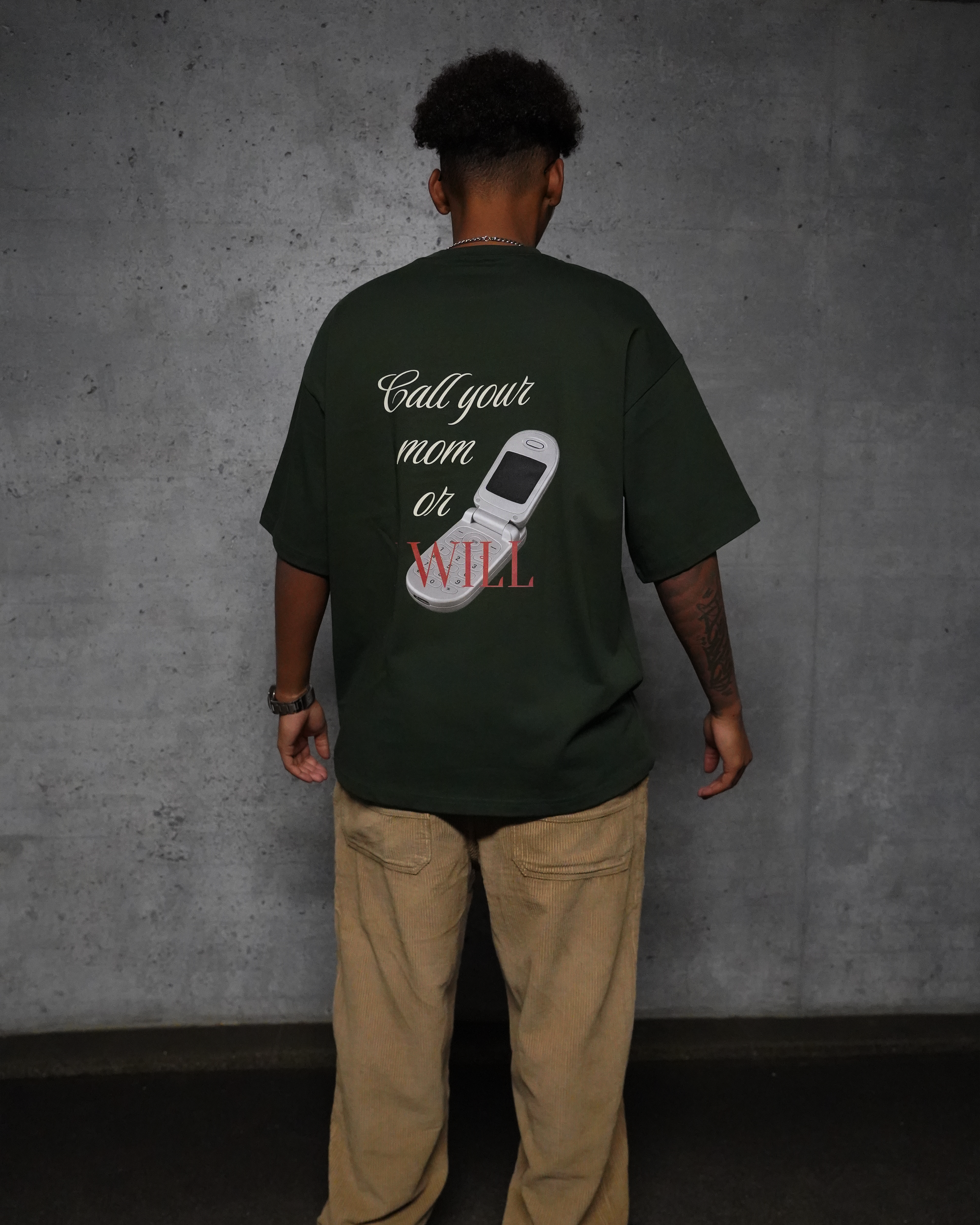 Call your mom or I will - Boxy Tee