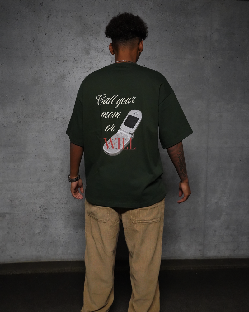 Call your mom or I will - Boxy Tee