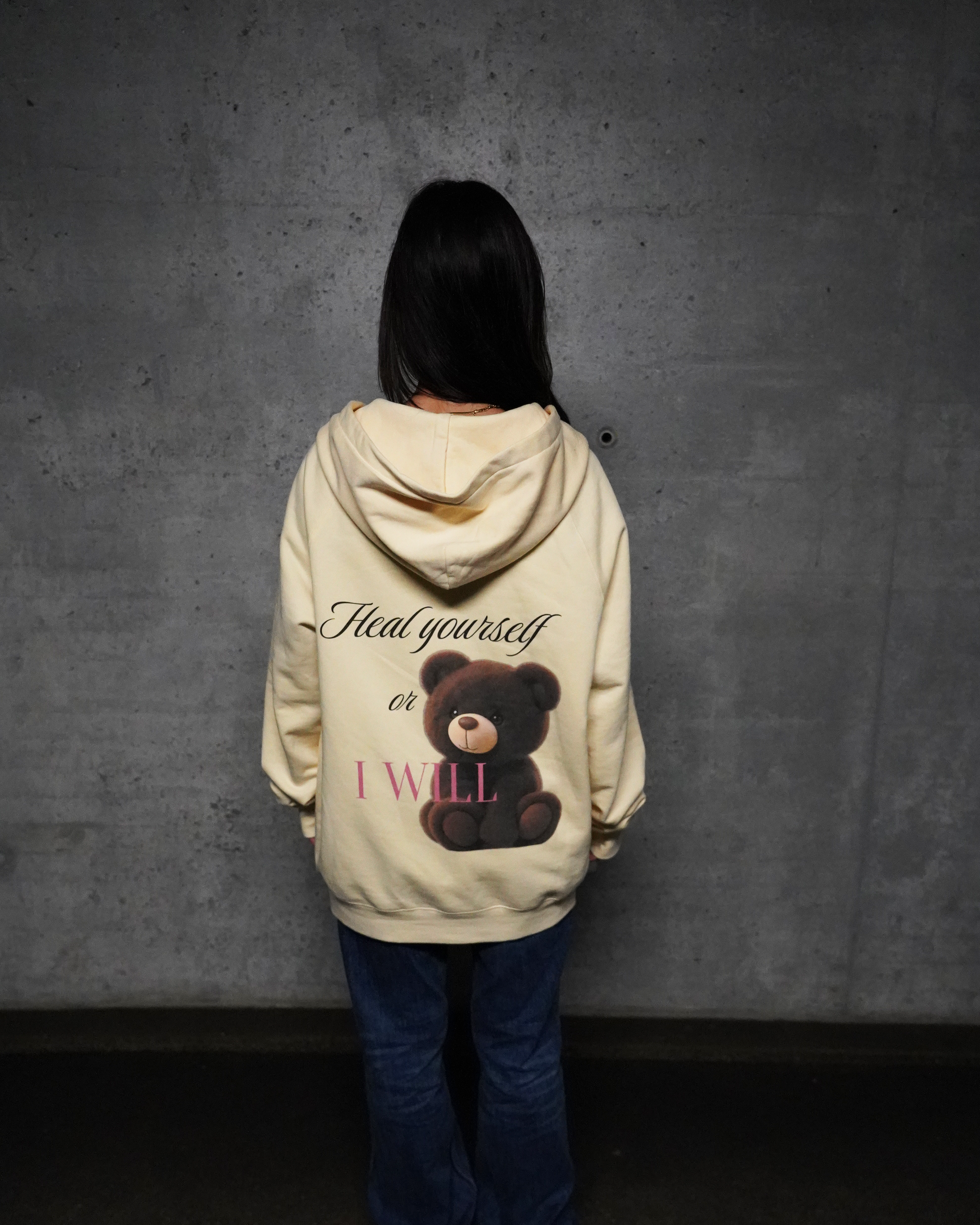 Heal yourself or I will - Full-Zip Hoodie